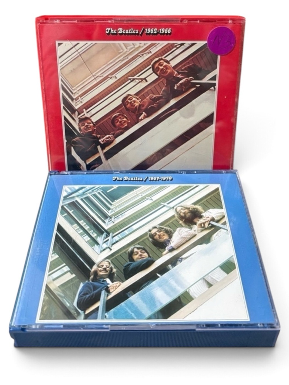 CD Set/2 The Beatles 1962-1966 Red and 1967-1970 Blue 1993 Release 4 CDs